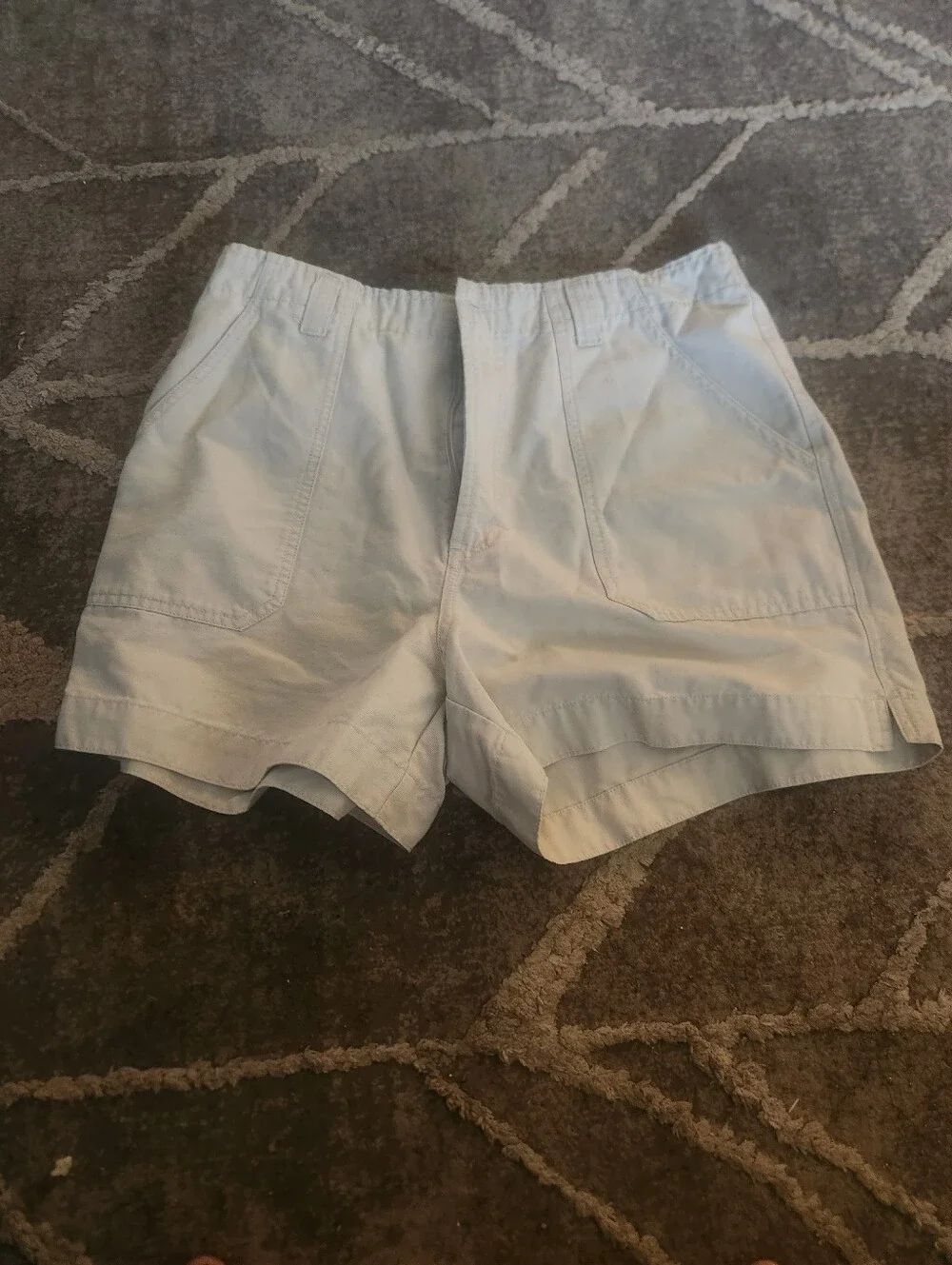 Columbia Classic Womens Khaki Cotton Shorts